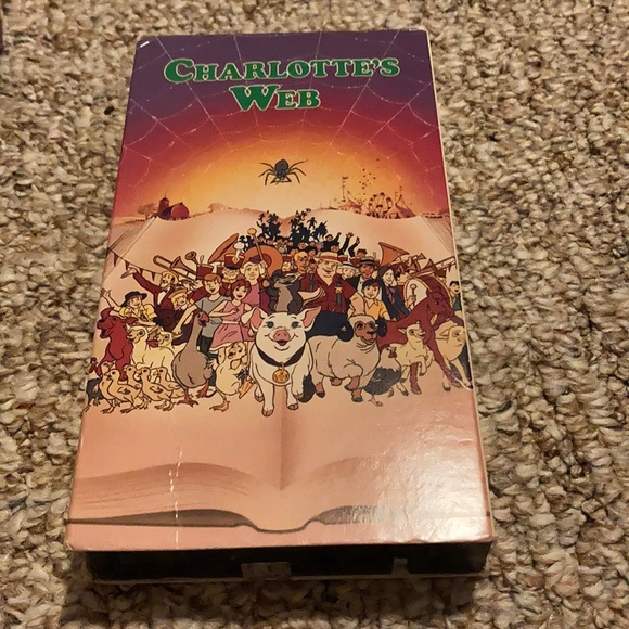 Other Vcr Charlottes Web Movie Poshmark Other vcr charlottes web movie poshmark